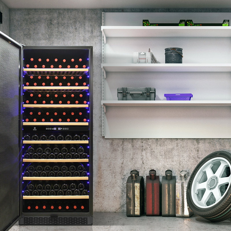 Vinotemp Garage DualZone Wine Cooler Wayfair